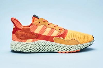 Sneakersnstuff Adidas Consortium 20Th Anniversary Zx 4000 4D Sunrise Release Date Lateral