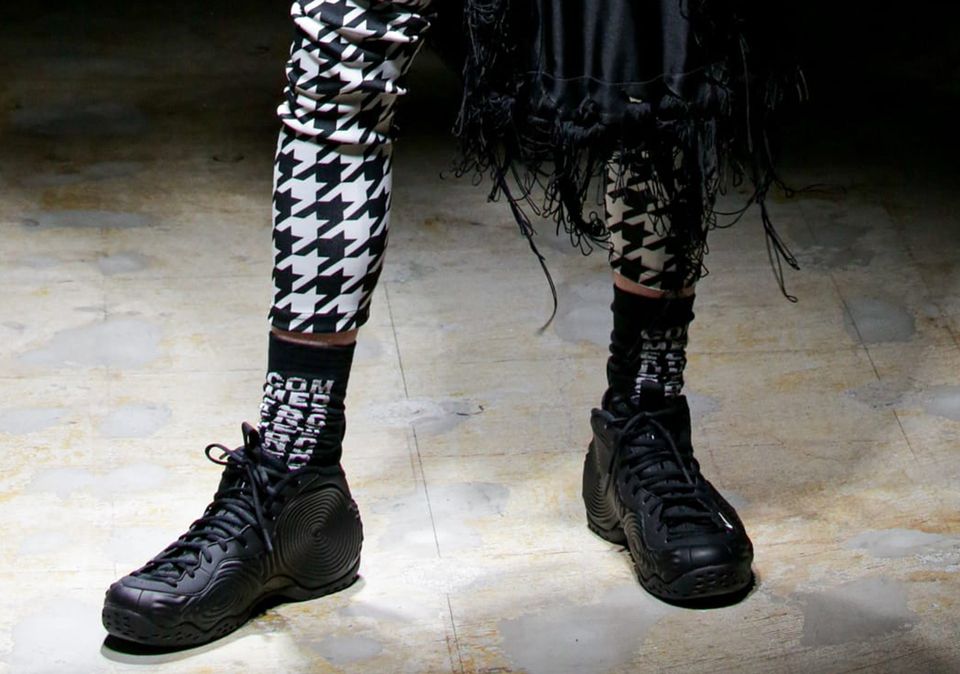 comme des garcons nike foamposite