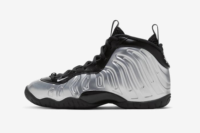 Nike Little Posite One Chrome Lateral