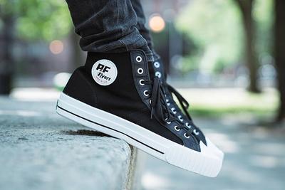 Pf Flyers Made In Use Centre Hi Black 1
