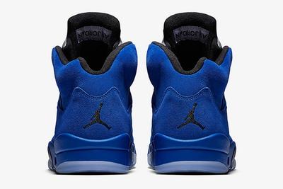Air Jordan 5 Blue Suede 2