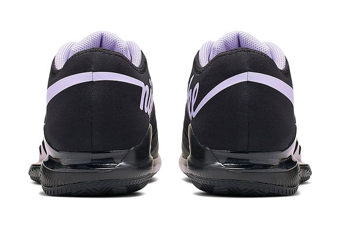 Nike Air Zoom Vapor X Glove Black Purple Bq9663 001 Release Date Heel