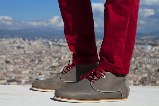 Vico La Mediterranee Grey With Red Pants 1