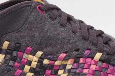 Nike Footscape Woven Chukka Gold Purple Wool Lacing 1