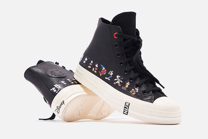 Kith Disney Converse Chuck 70 Mickey Mouse Release Date 11Black Hero Shot
