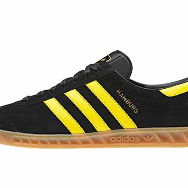 Plata vacante mar Mediterráneo adidas Originals Hamburg (Black/Yellow) - Sneaker Freaker