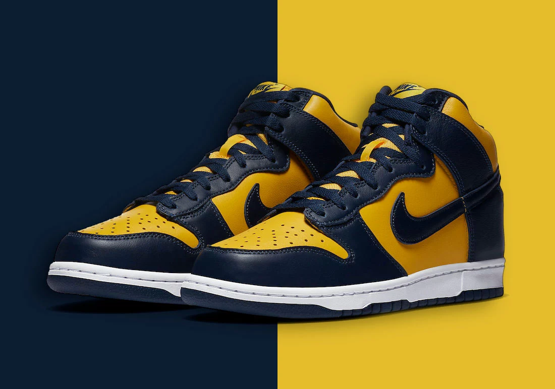Nike dunk high michigan stockx Clearance