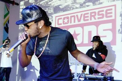 Thumb Converse Cons Sneaker Launch Trinidad James