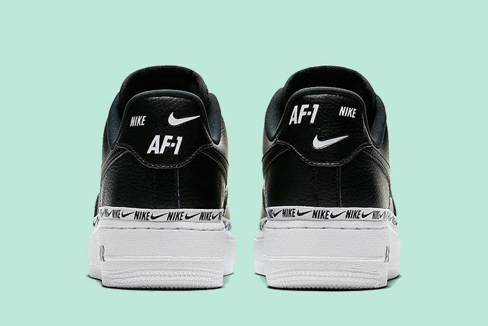 Nike Wmns Af1 Logos Black 4