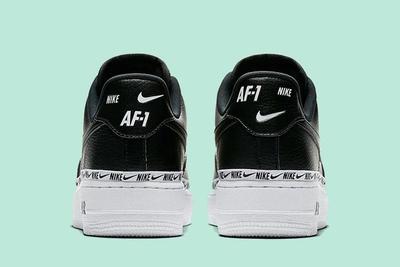 Nike Wmns Af1 Logos Black 4