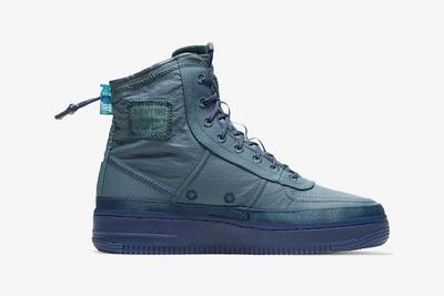 Nike Air Force 1 Shell Midnight Turquoise Medial