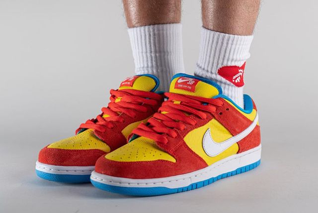 On-Foot with the Nike SB Dunk Low ‘Bart Simpson’ - Sneaker Freaker