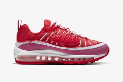 Nike Air Max 98 Pink Red Medial