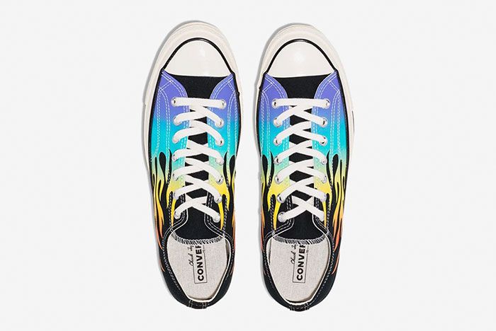Converse Chuck 70 Low Archive Print Flame Top