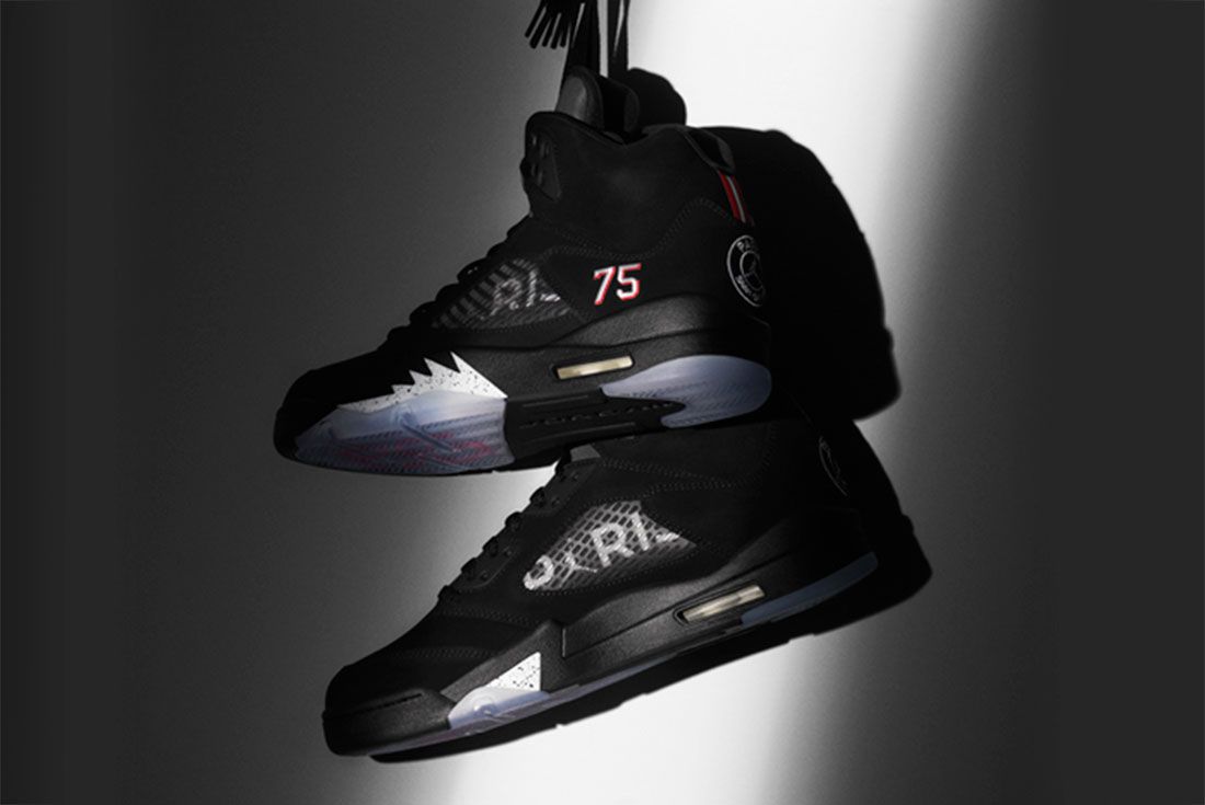 Jordan Brand Link Up With Psg For Air Jordan V