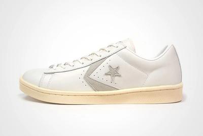 Converse Pro Leather Low 76 Ox Limited Edition White Tan Thumb