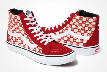 supreme checker vans
