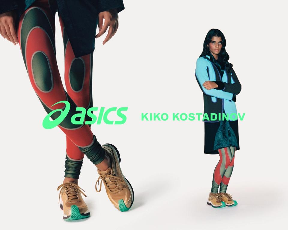 kiko kostadinov asics trousers