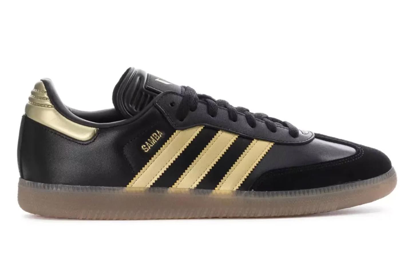 Lionel Messi x adidas Samba Black Gold
