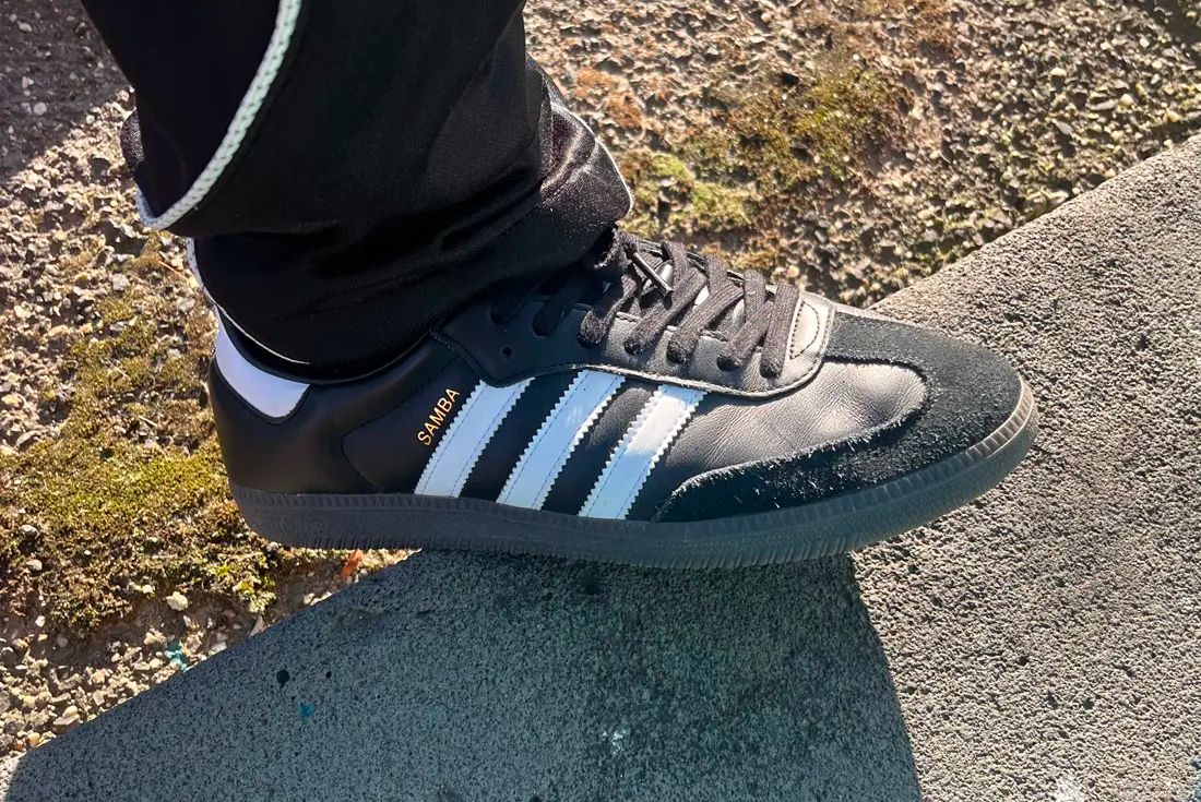 JERRY LORENZO Rocking FEAR OF GOD x ADIDAS Sneakers On Foot Look