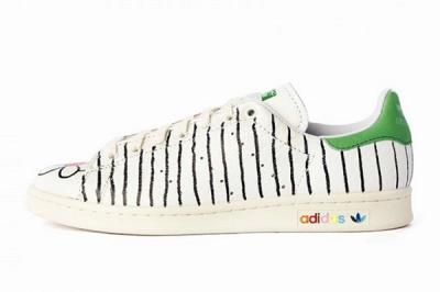 Pharrell Williams Hand Painted Adidas Originals Stan Smith 18