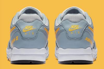 Nike Air Span Ii Grey Yellow Back