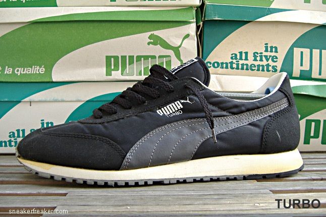 old style puma trainers