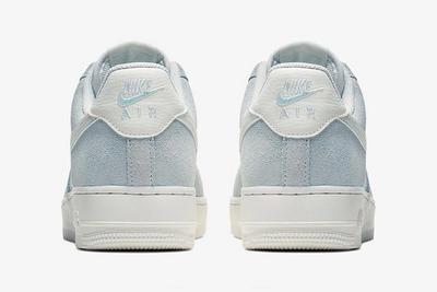 Nike Air Force 1 Ghost Aqua Heels