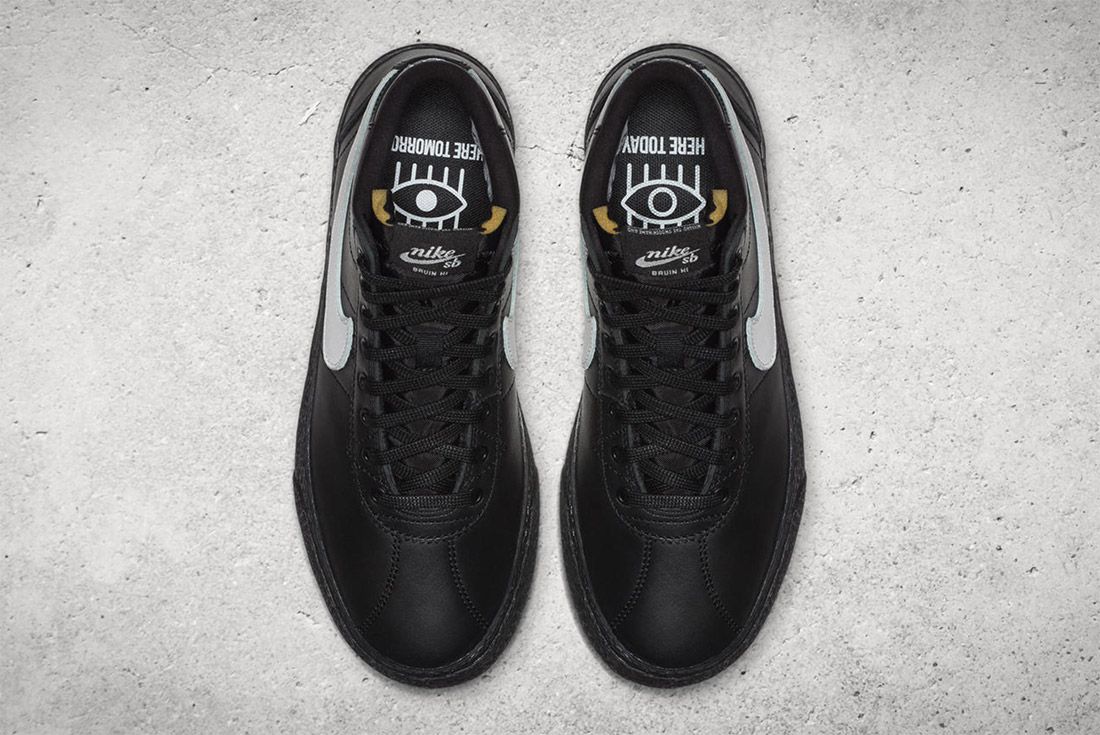 Lacey Baker s New Nike SB Bruin High is Black and White Boss Releases