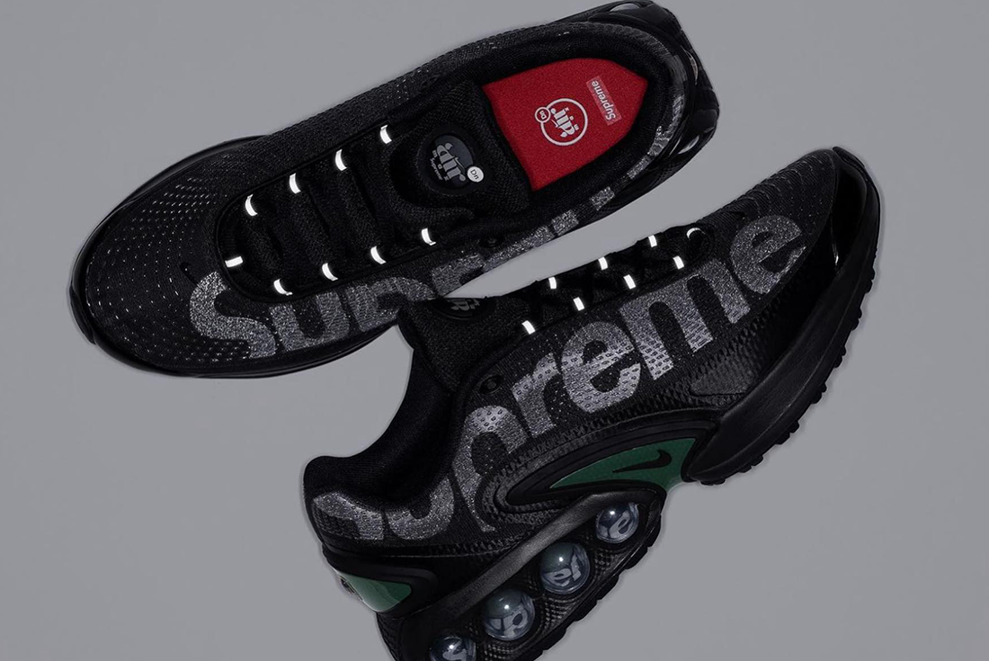 First Look: The Supreme x Nike Air Max DN Also Comes in 'Silver