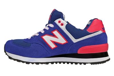 New Balance 574 The Yacht Club Collection Blue Profile 1