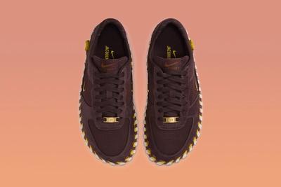 Nike Jacquemus J Force 1 Collaboration Earth Brown Sneakers Footwear 