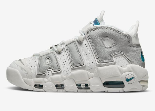 Official Images: Nike Air More Uptempo ‘Metallic Teal’ - Sneaker Freaker