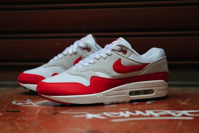 An On-Foot Look At Nike's Air Max 1 Anniversary Red Rerelease - Sneaker ...