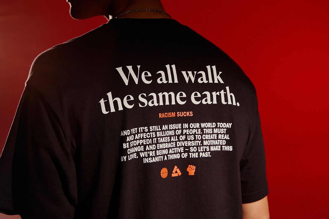 asphaltgold black friday anti-racism campaign
