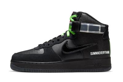 Lauren Halsey Nike Air Force 1 High Cu3052 001 Release Date Lateral