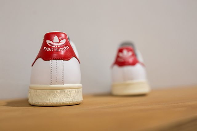 Adidas Stan Smith White White Red 3