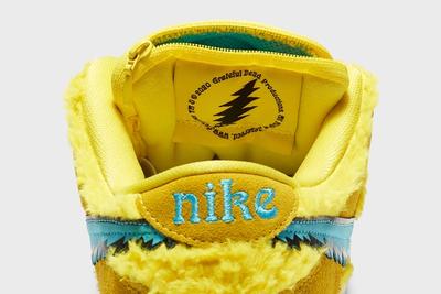Grateful Dead x Nike SB Dunk Low Yellow Heel