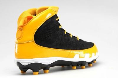 Black Yellow Jordan Cleat 1