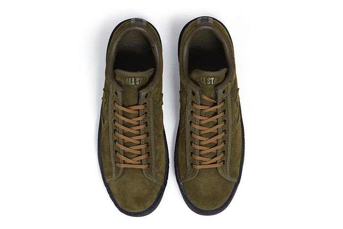 Nexusvii Converse Pro Leather Ox Olive Green Suede 3