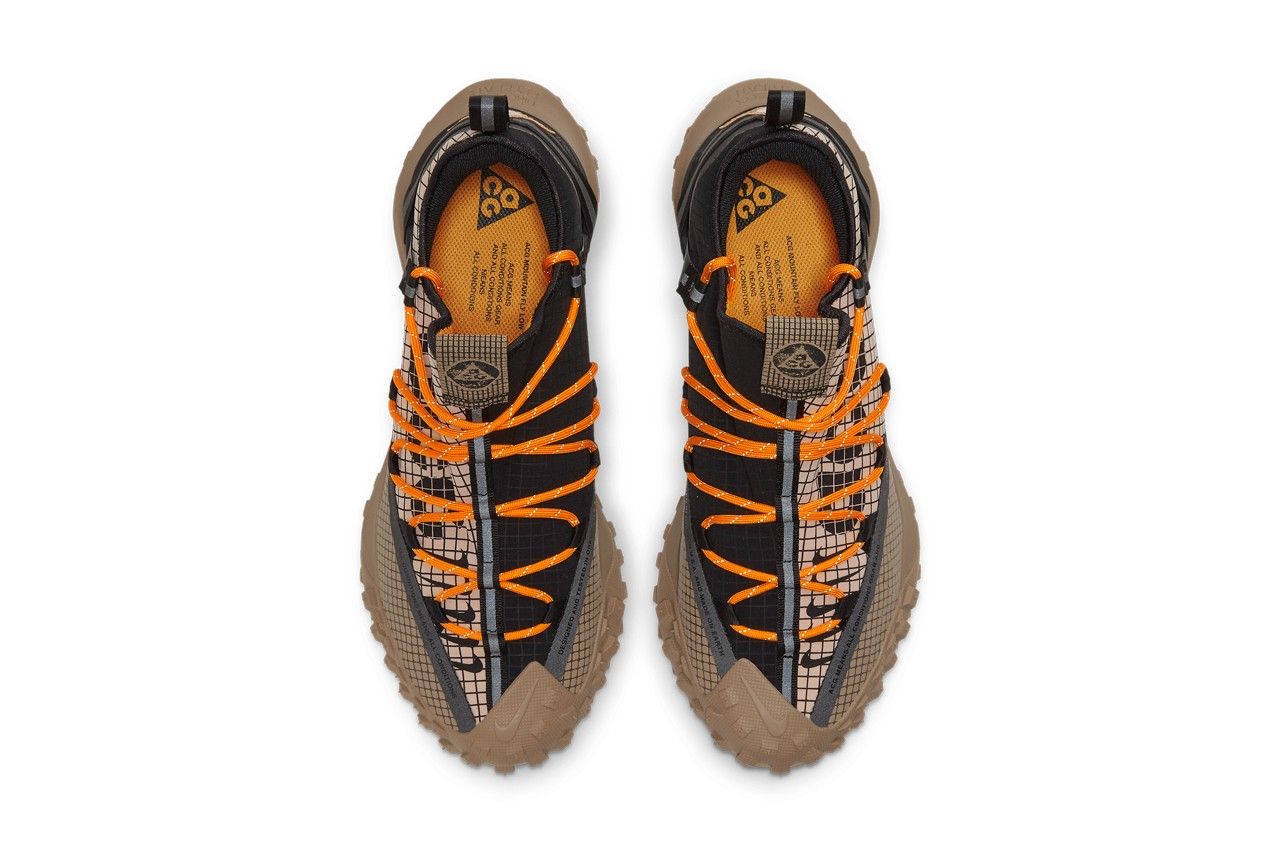 nike acg mountain fly fossil