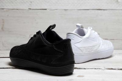 Nike Solarsoft Moc Qs Black White Pack 3