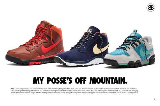 Nike X Stussy Ss Off Mountain Series Footwear 1