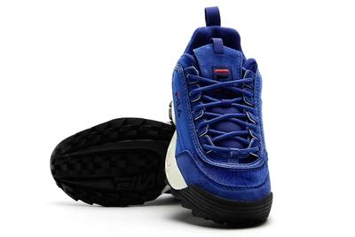 Fila Disruptor V Low Womens Royal Blue Sneaker Freaker 5