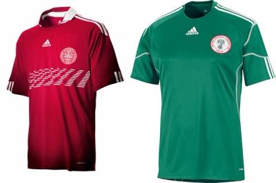 Adidas Nigeria Denmark World Cup Kit 1 1