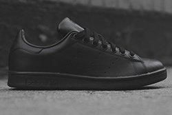Adidas Stan Smith Triple Black Thumb