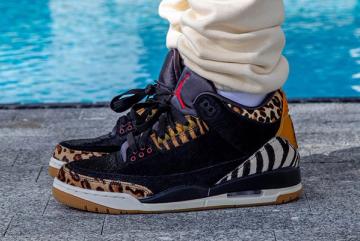 On-Foot Look: Air Jordan 3 'Animal Pack