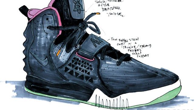 Kanye Reveals Original Concept Behind the Nike Air Yeezy