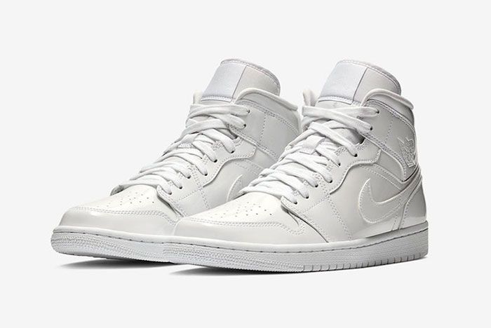 all white jordan 1