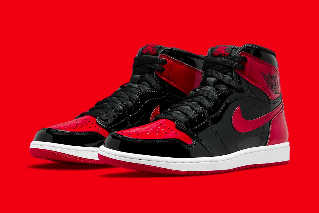 Air Jordan 1 Bred Patent